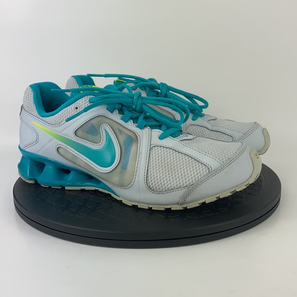 Nike Reax Run 8 Gray/Teal Athletic Running Shoes 599562-011 Women's Size 8.5 - Picture 3 of 11
